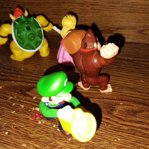 Super Mario Bros Movie Set Of 6 (of the 8) McDonald's Happy Meal Toys from 2022 - Picture 6 of 6